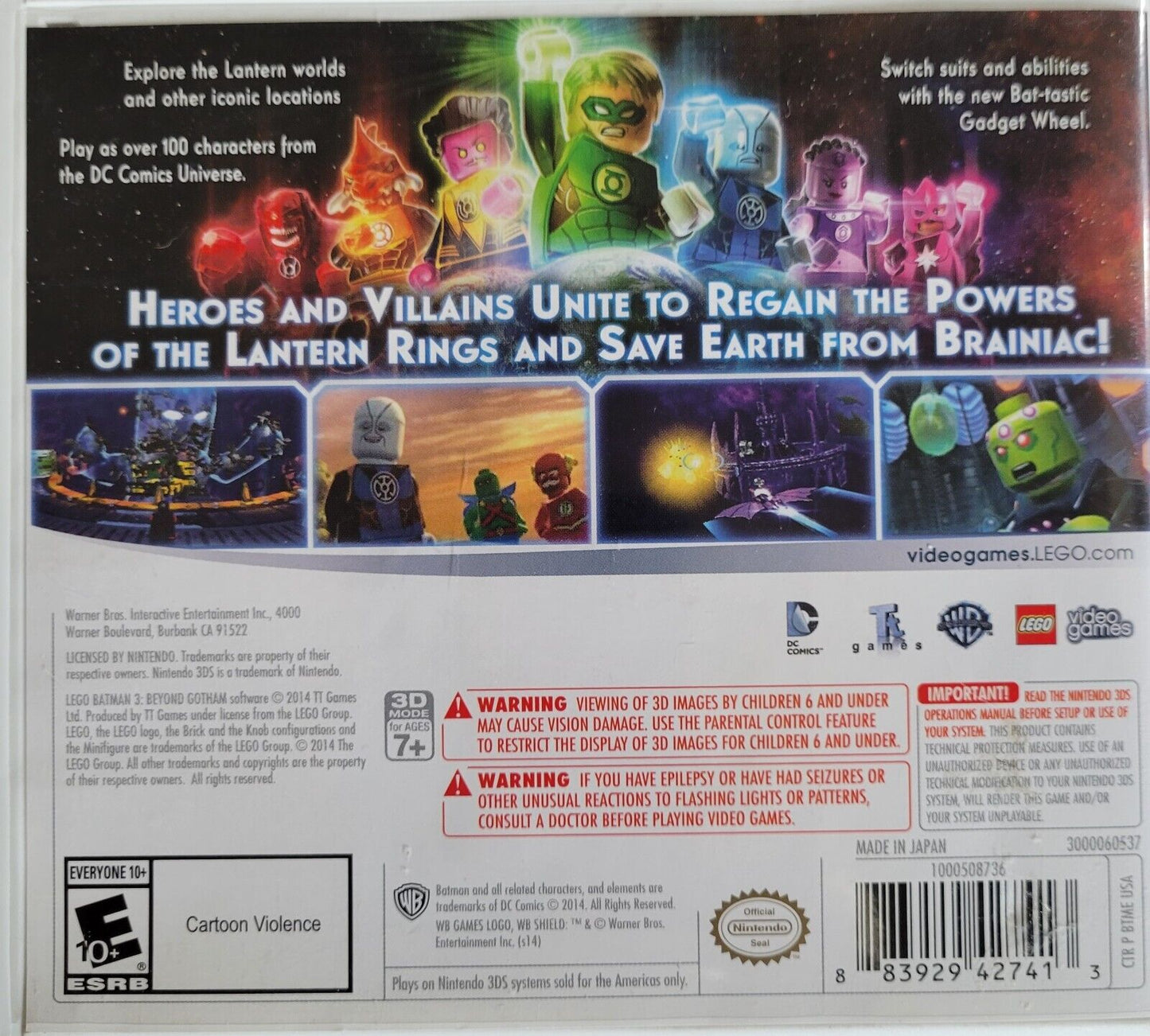 LEGO Batman 3: Beyond Gotham (Nintendo 3DS, 2014)