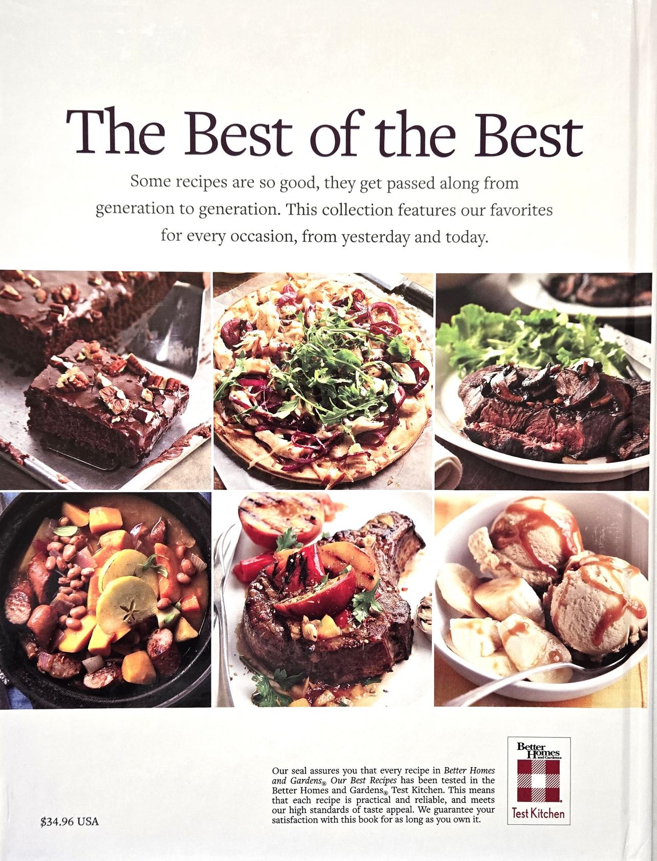 Better Homes and Gardens Our Best Recipes