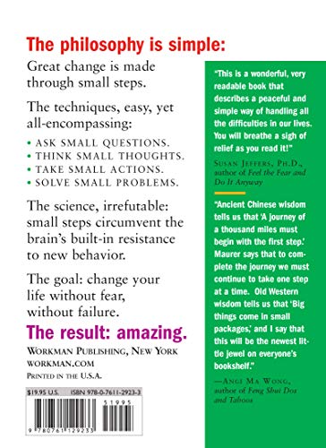 One Small Step Can Change Your Life: The Kaizen Way