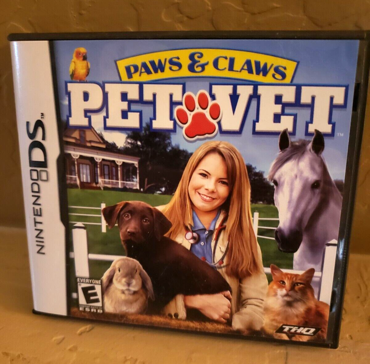 Paws & Claws: Pet Vet (Nintendo DS, 2007) *Manual Not Included