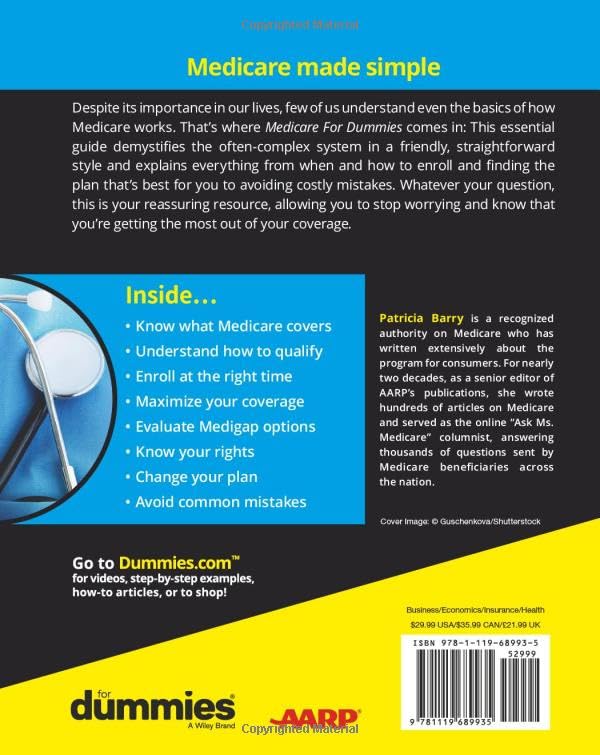 Medicare For Dummies