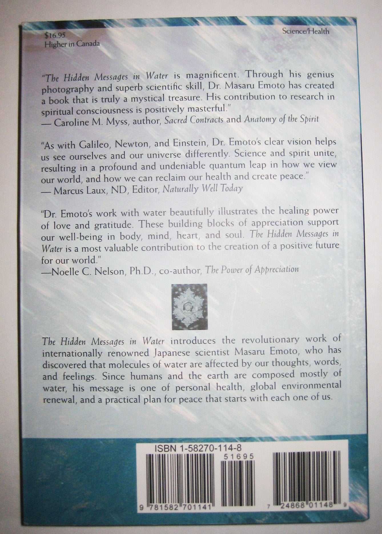 The Hidden Messages in Water