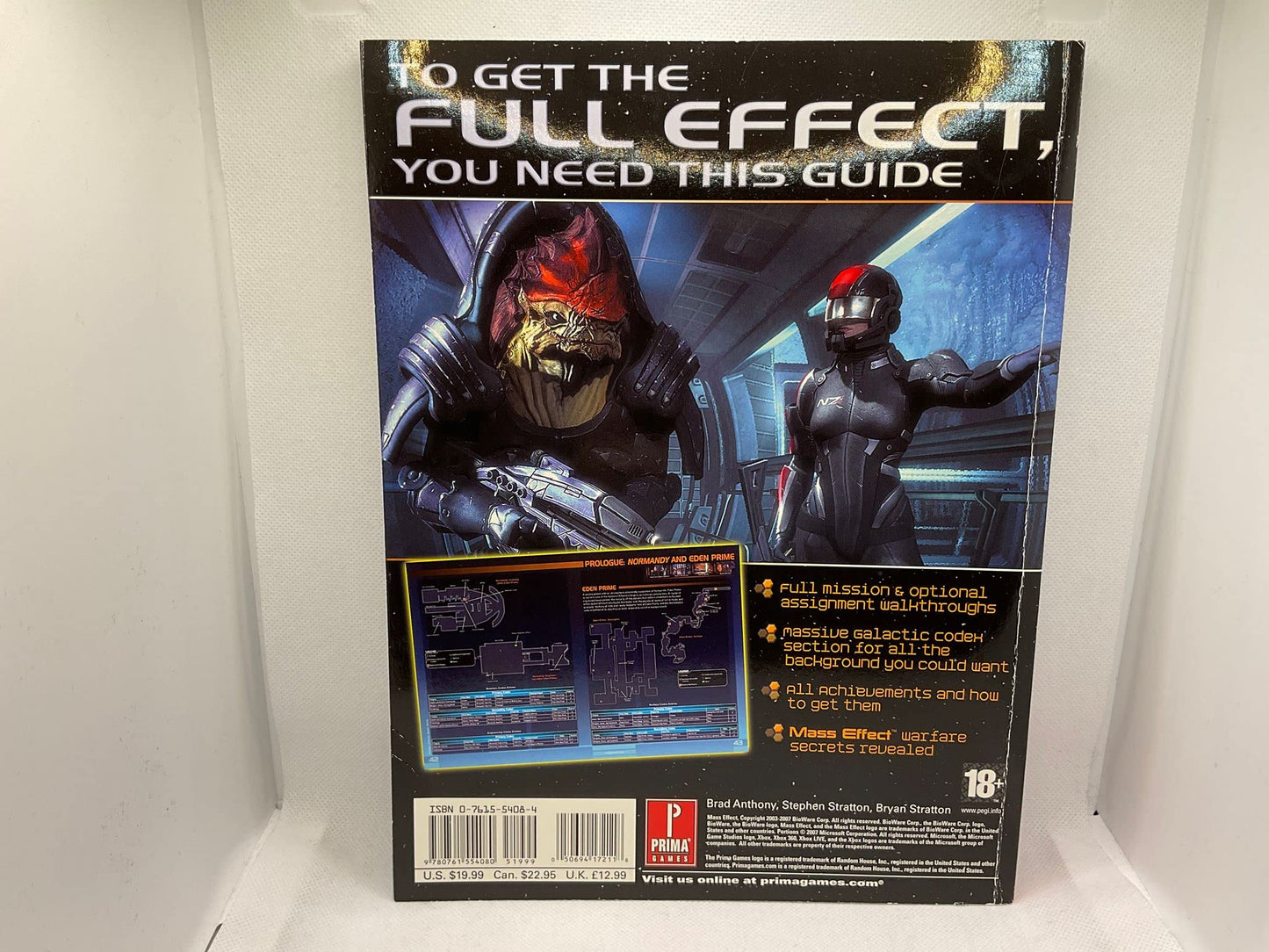 Mass Effect (Prima Official Game Guide)