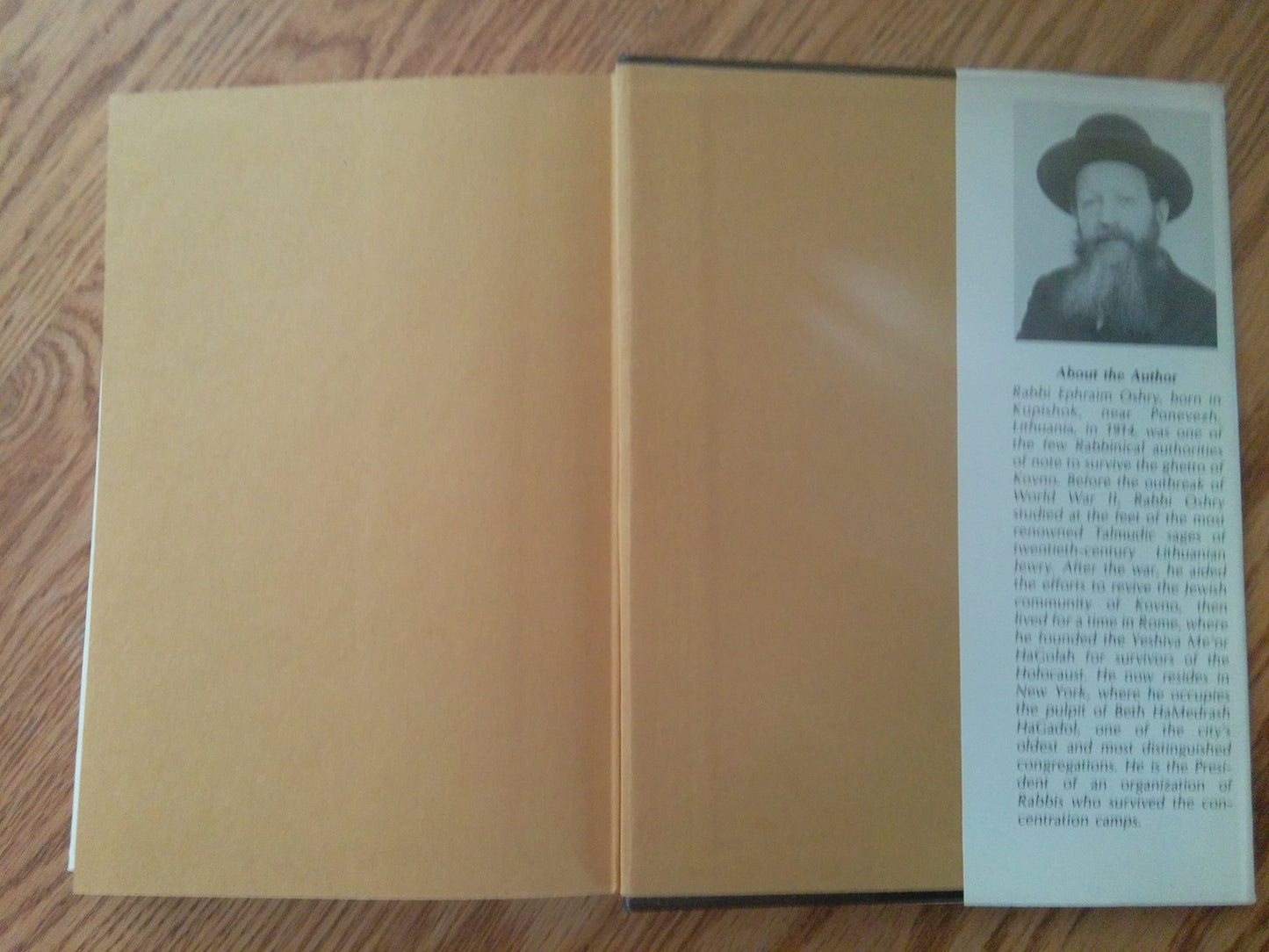 Responsa from the Holocaust by Rabbi Ephraim Oshry