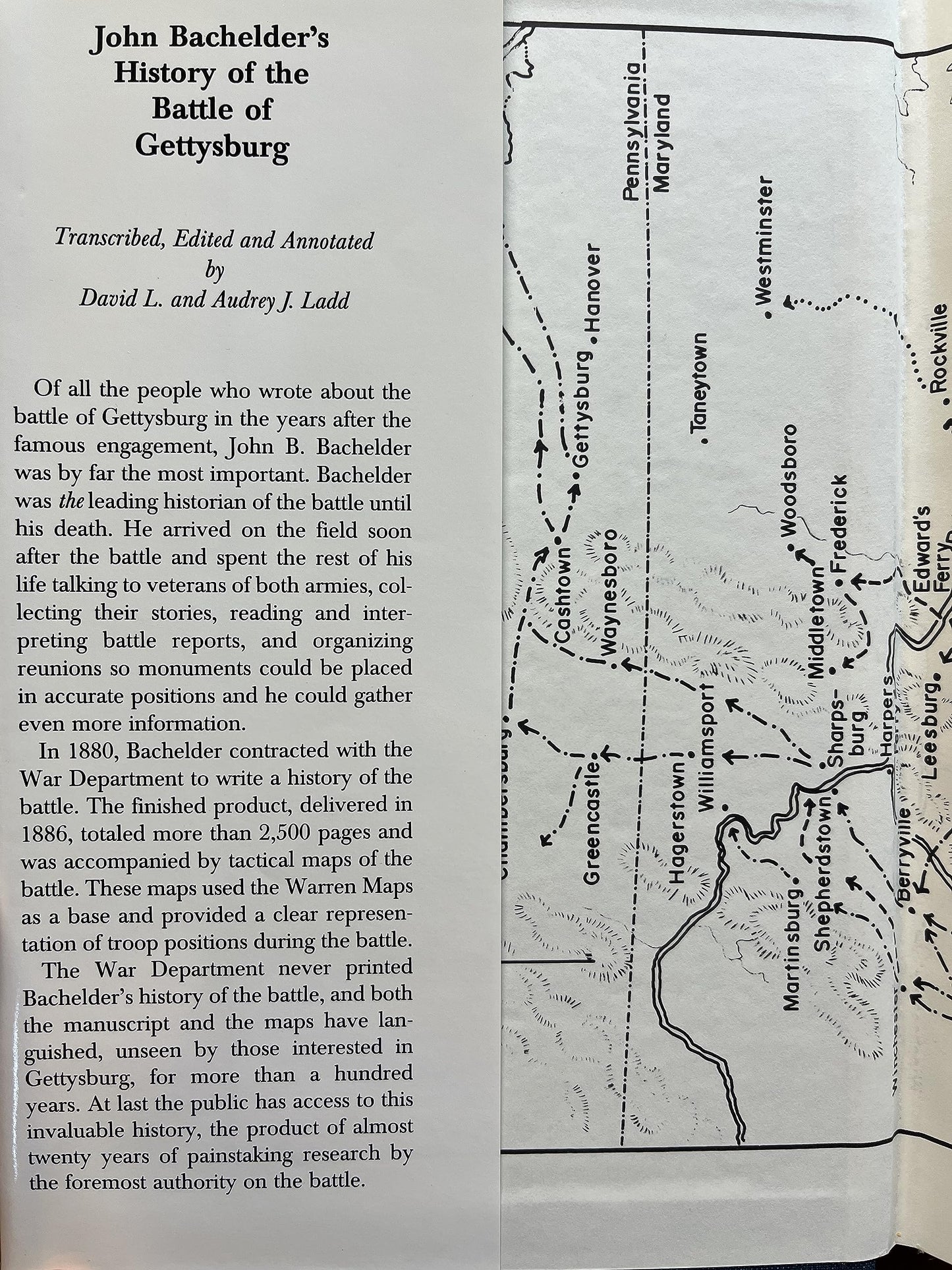 John Bachelder's History of the Battle of Gettysbury