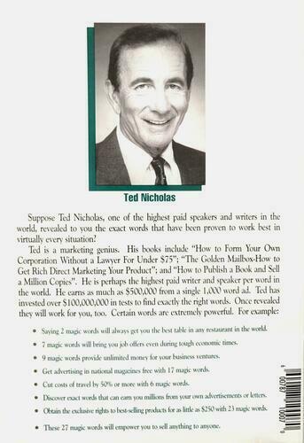 Magic Words That Bring You Riches, Ted Nicholas