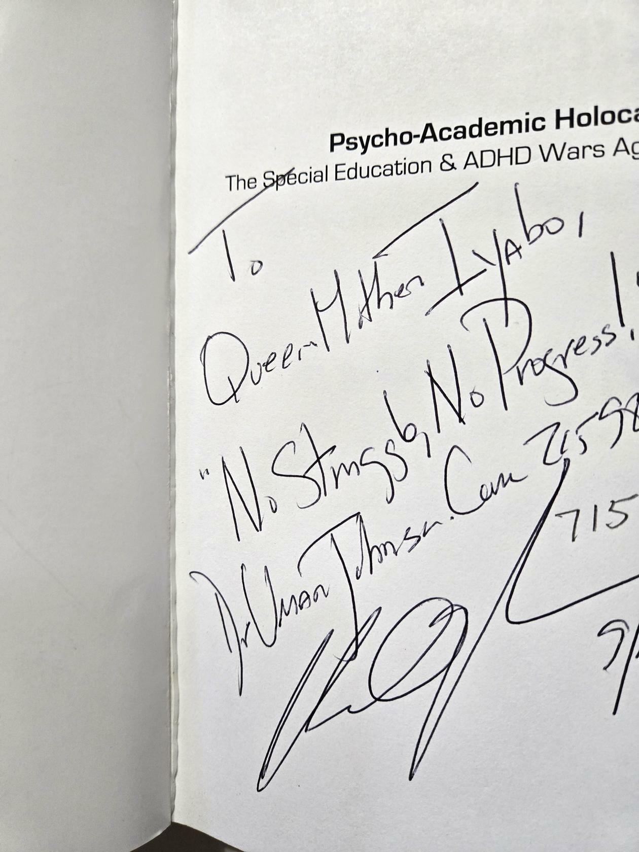 Psycho-Academic Holocaust: The Special Education & ADHD Wars Against Black Boys