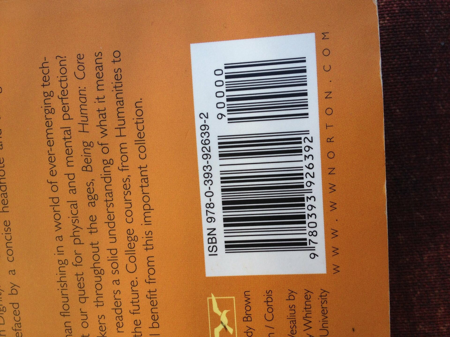 Being Human: Core Readings in the Humanities