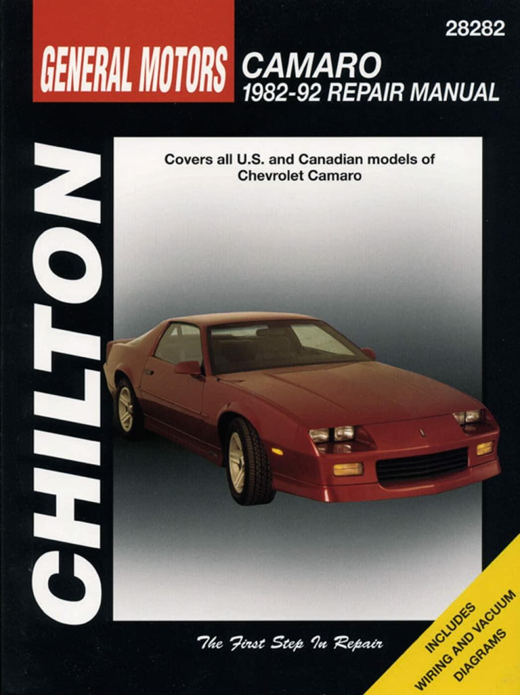 GM Camaro, 1982-92 (Chilton Total Car Care Series Manuals)