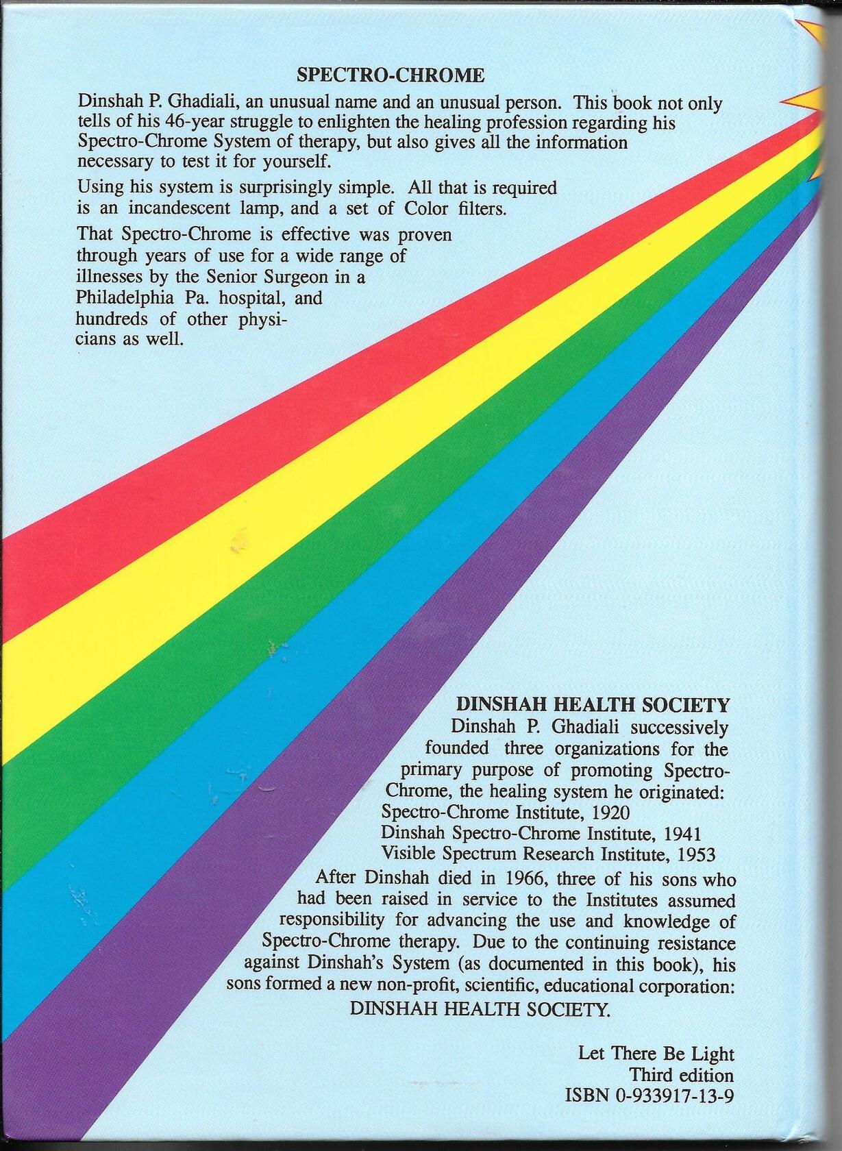 Let There Be Light: Practical Manual for Spectro-Chrome Therapy 3rd Edition
