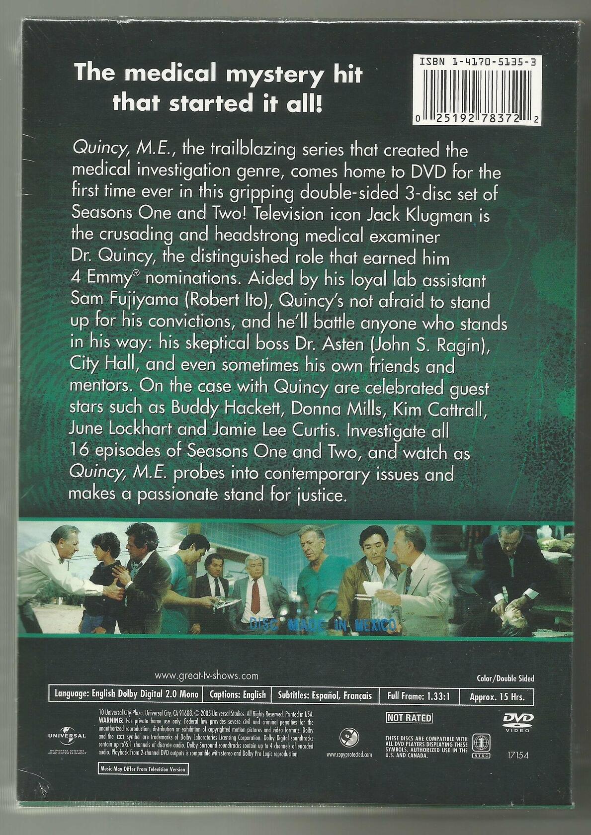 Quincy, M.E. - Seasons 1 & 2