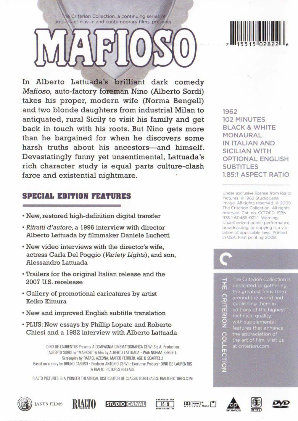 Mafioso (The Criterion Collection)