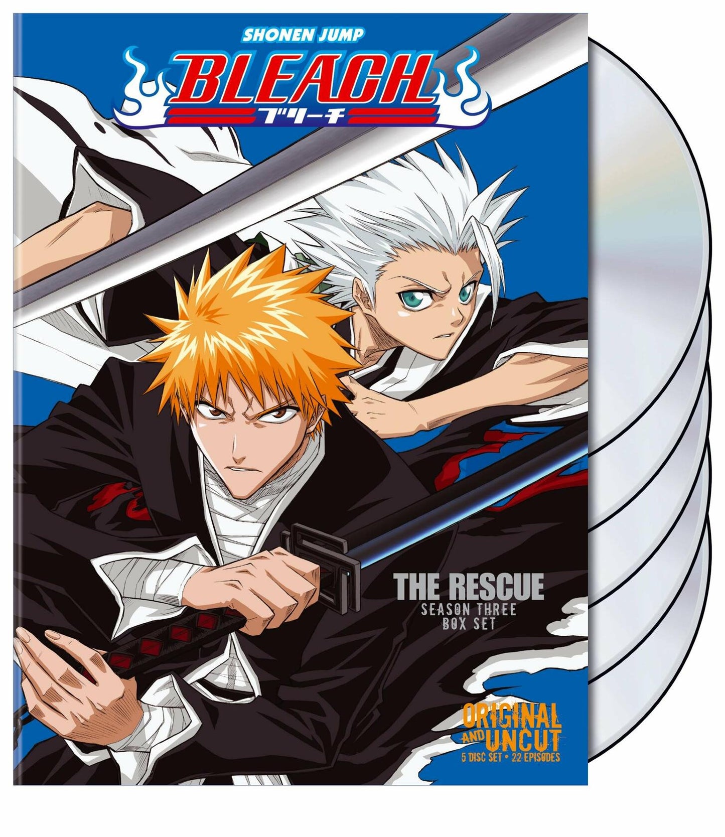Bleach Uncut Season 3 Box Set: The Rescue (DVD)