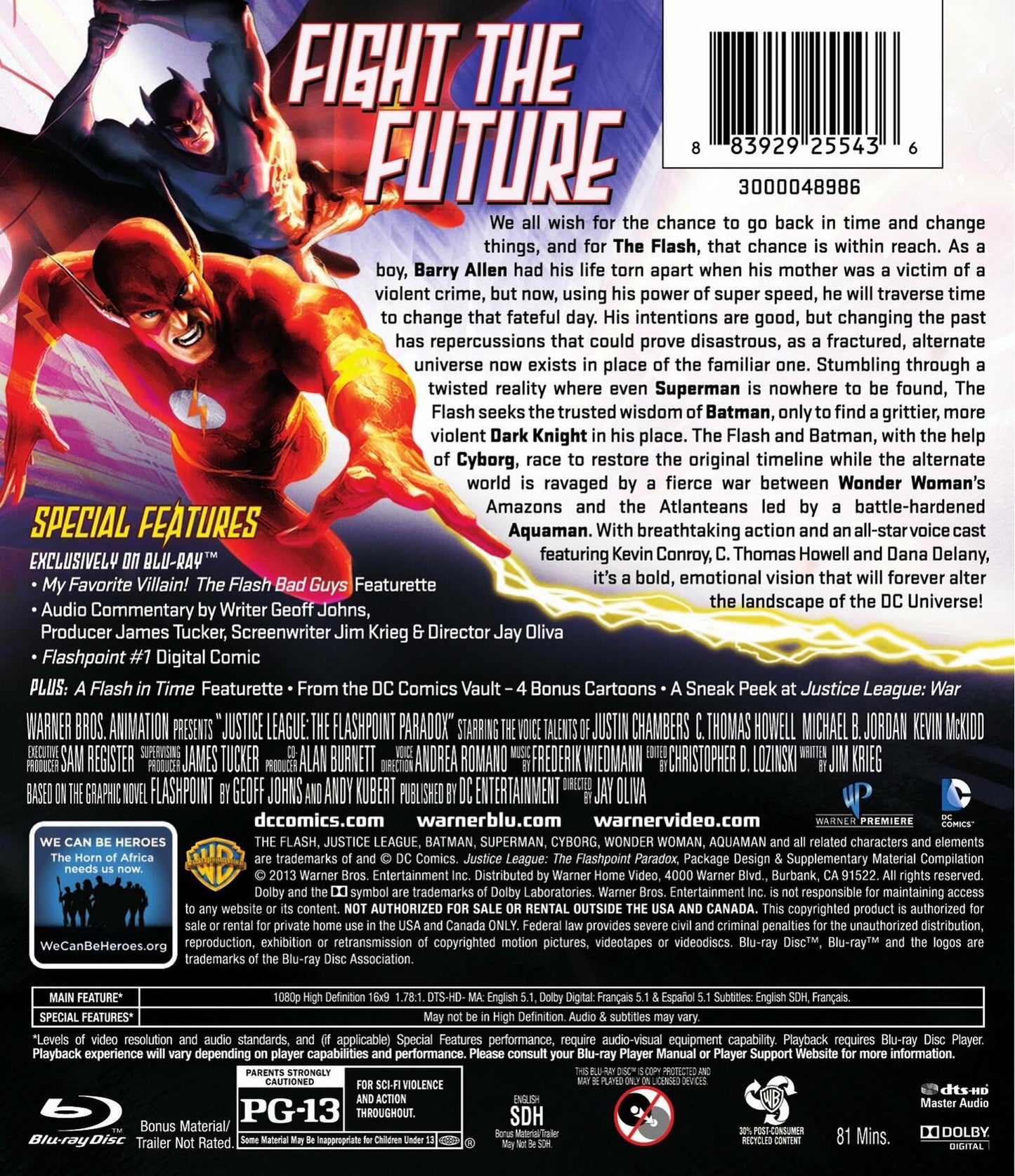 Justice League: The Flashpoint Paradox (Blu-ray)