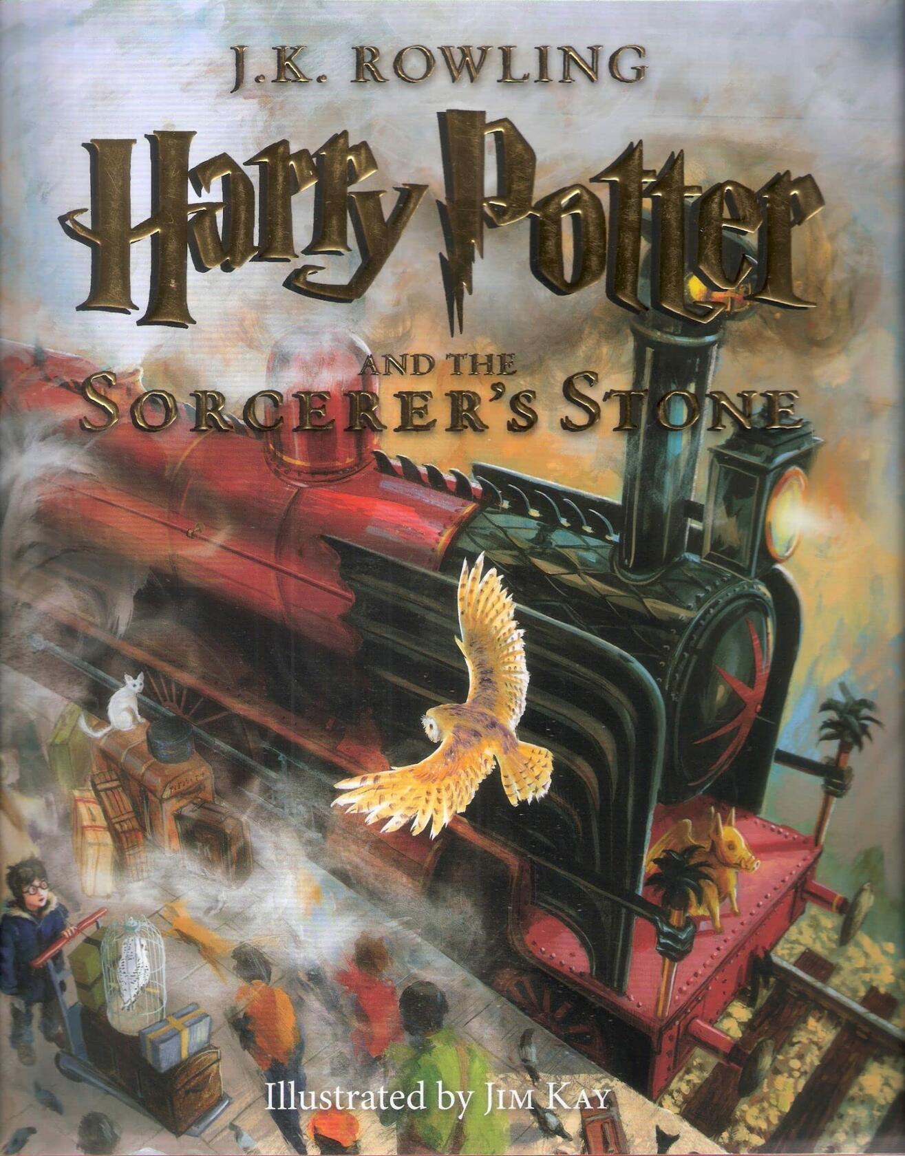 Harry Potter and the Sorcerer's Stone: The Illustrated Edition (Illustrated): The Illustrated Editionvolume 1 (Harry Potter #1)