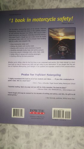 Proficient Motorcycling: The Ultimate Guide to Riding Well (Book & CD)