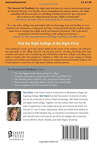 Financial Aid Handbook, Revised Edition: Getting the Education You Want for the Price You Can Afford