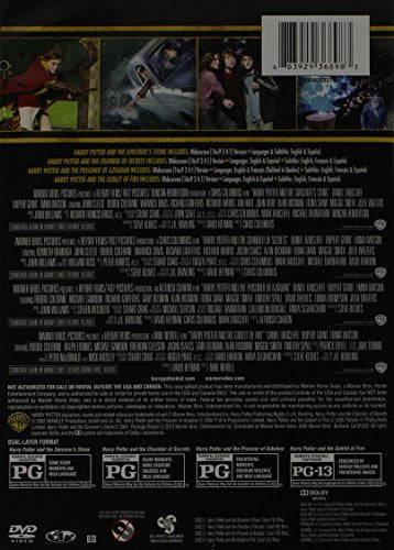 Harry Potter Years 1-4: Sorcerer's Stone / Chamber of Secrets / Prisoner of Azkaban / Goblet of Fire