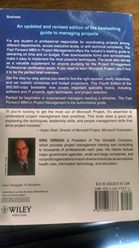 The Fast Forward MBA in Project Management, 4th Edition