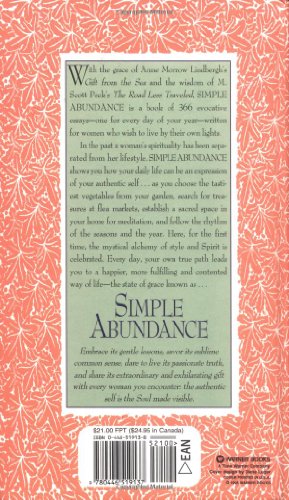 Simple Abundance: A Daybook of Comfort of Joy