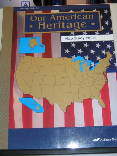 Our American Heritage Map Study Skills Key (Third Grade)