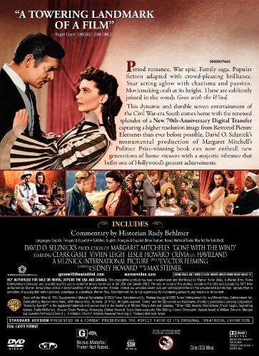 Gone With the Wind (70th Anniversary Edition)