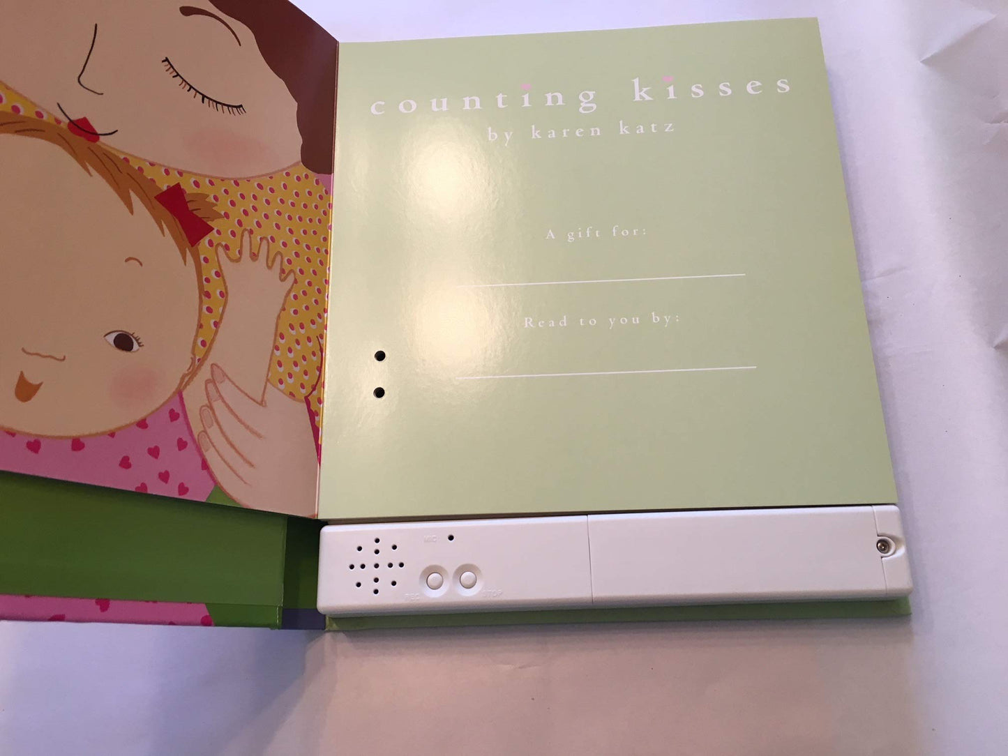 Counting Kisses, a recordable storybook by Hallmark