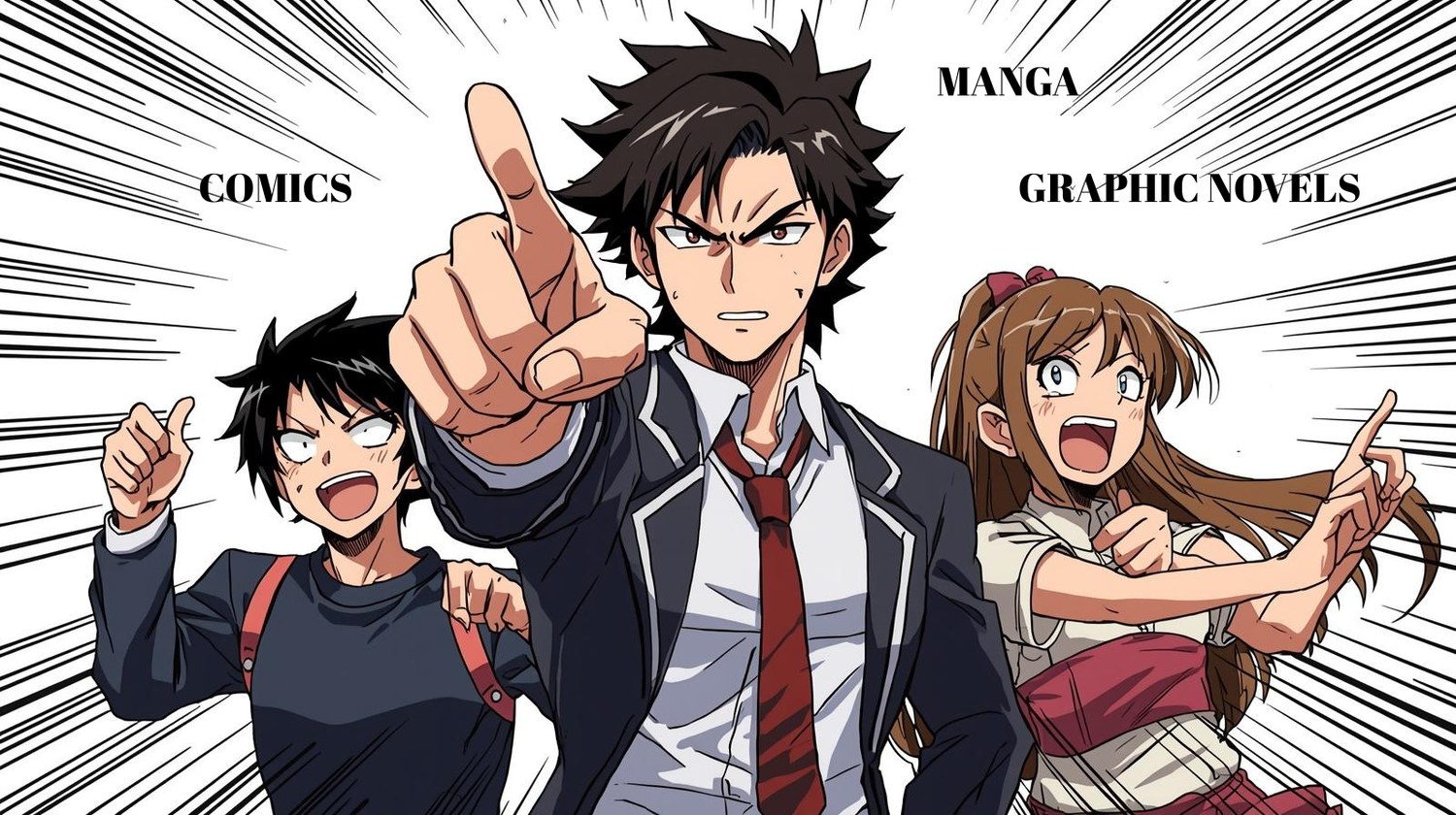 Comics/Graphic Novels/Manga