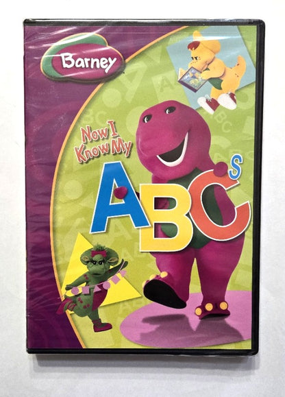 Barney Now I Know My ABCs (DVD) *New/Sealed*