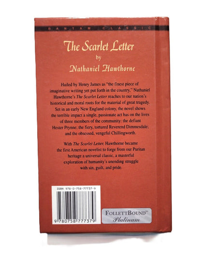 The Scarlet Letter by Nathaniel Hawthorne ; Bantam Classics ; Hardcover