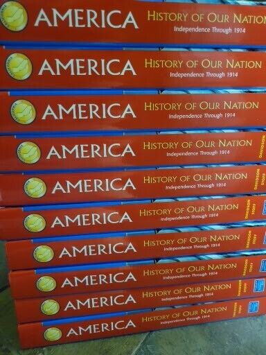 America: History of Our Nation/California Edition  ***20 BOOK LOT** Good ***