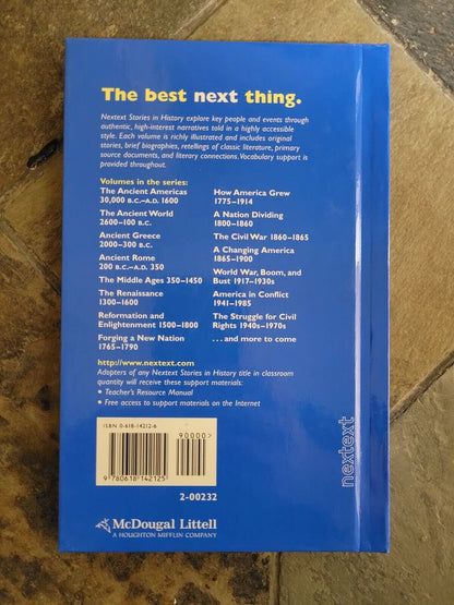 Stories in History Ser.: Ancient Rome : 200 B. C. -A. D. 350 by Nextext (2002, H