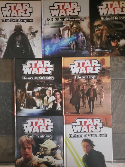 Lot of 7: Star Wars "Me Reader" books; All books are VG condition!