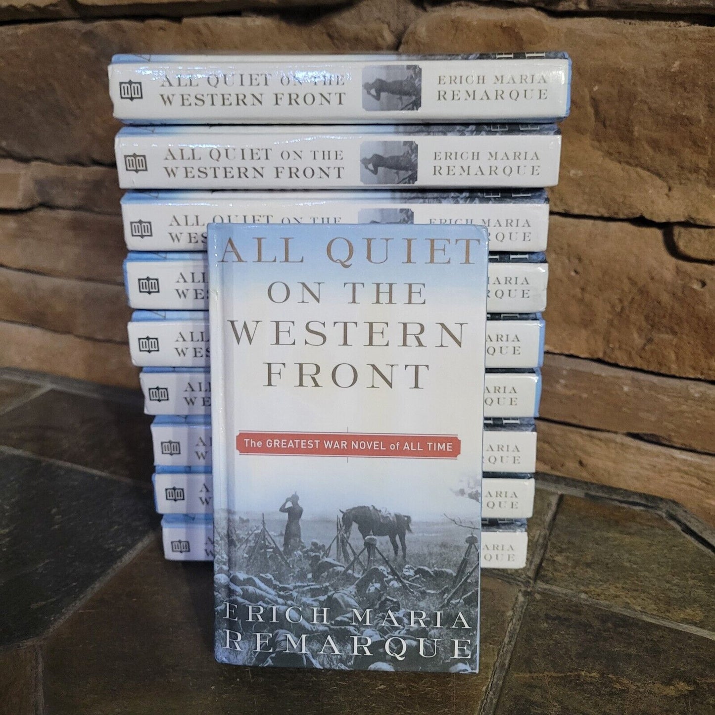 Lot of 10 All Quiet on the Western Front by Erich Maria Remarque (1987, Hrdcver)