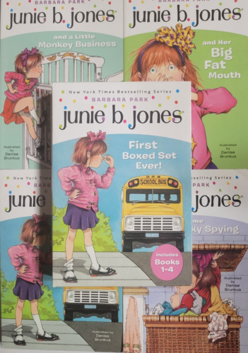 Junie B. Jones by Barbara Park ; 1st Boxed Set Ever! Books 1-4