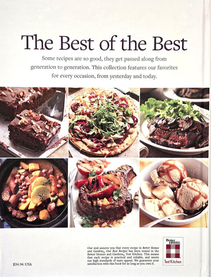 Better Homes and Gardens Our Best Recipes