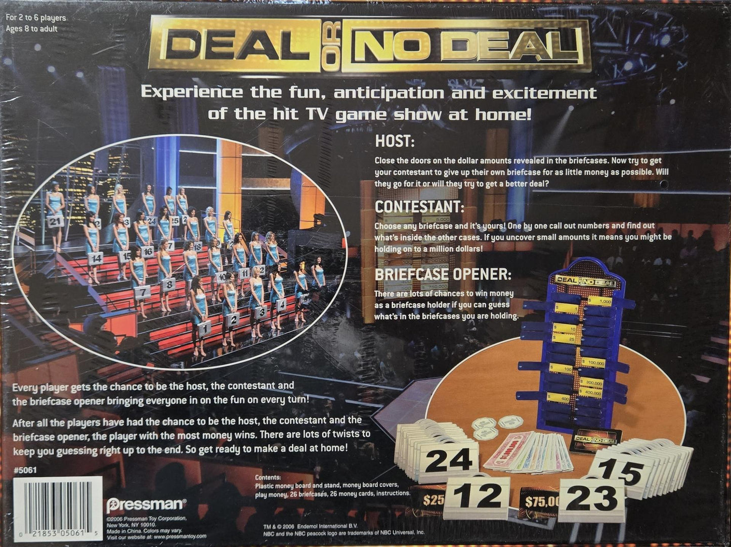 Deal or No Deal (Pressman) (New/Sealed)