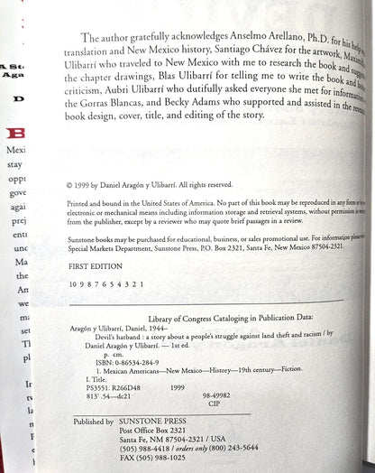 Devil's Hatband: A Story About a People's Struggle Against Land Theft and Racism