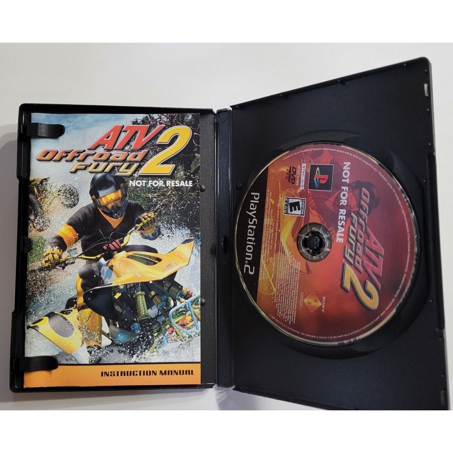 ATV Offroad Fury 2 PS2 PlayStation 2 ; Very Good ; Instruction Manual Included