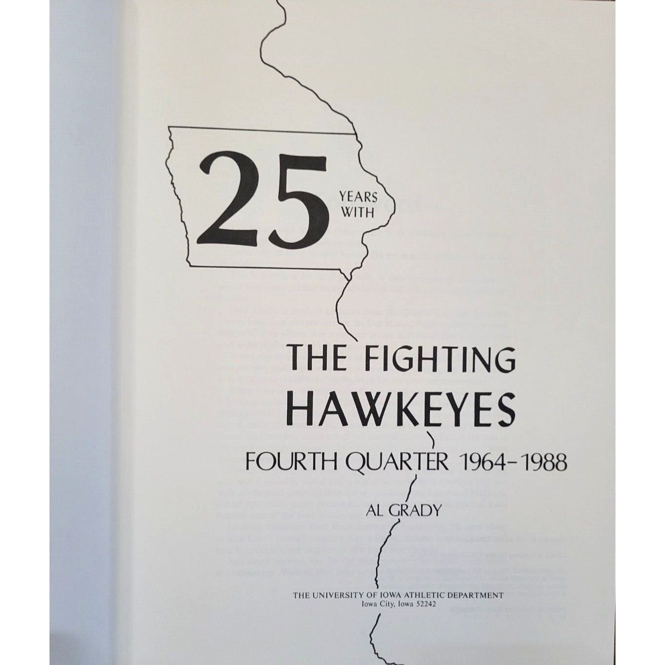 100 Years of Iowa Football ; HC slipcase, 2 volumes