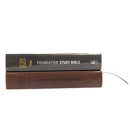 KJV, Foundation Study Bible, Hardcover, Red Letter: Holy Bible, King James Version