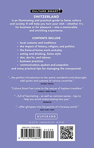 Switzerland - Culture Smart!: The Essential Guide to Customs & Culture