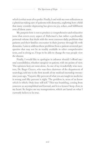 The Spectrum of Hope: An Optimistic and New Approach to Alzheimer's Disease and Other Dementias