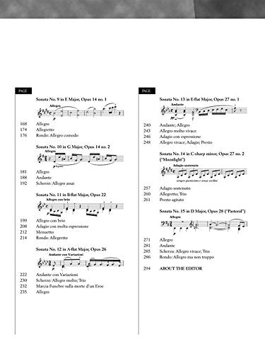 Beethoven - Piano Sonatas, Volume I - Book Only: Nos. 1-15 (Hal Leonard Piano Library)