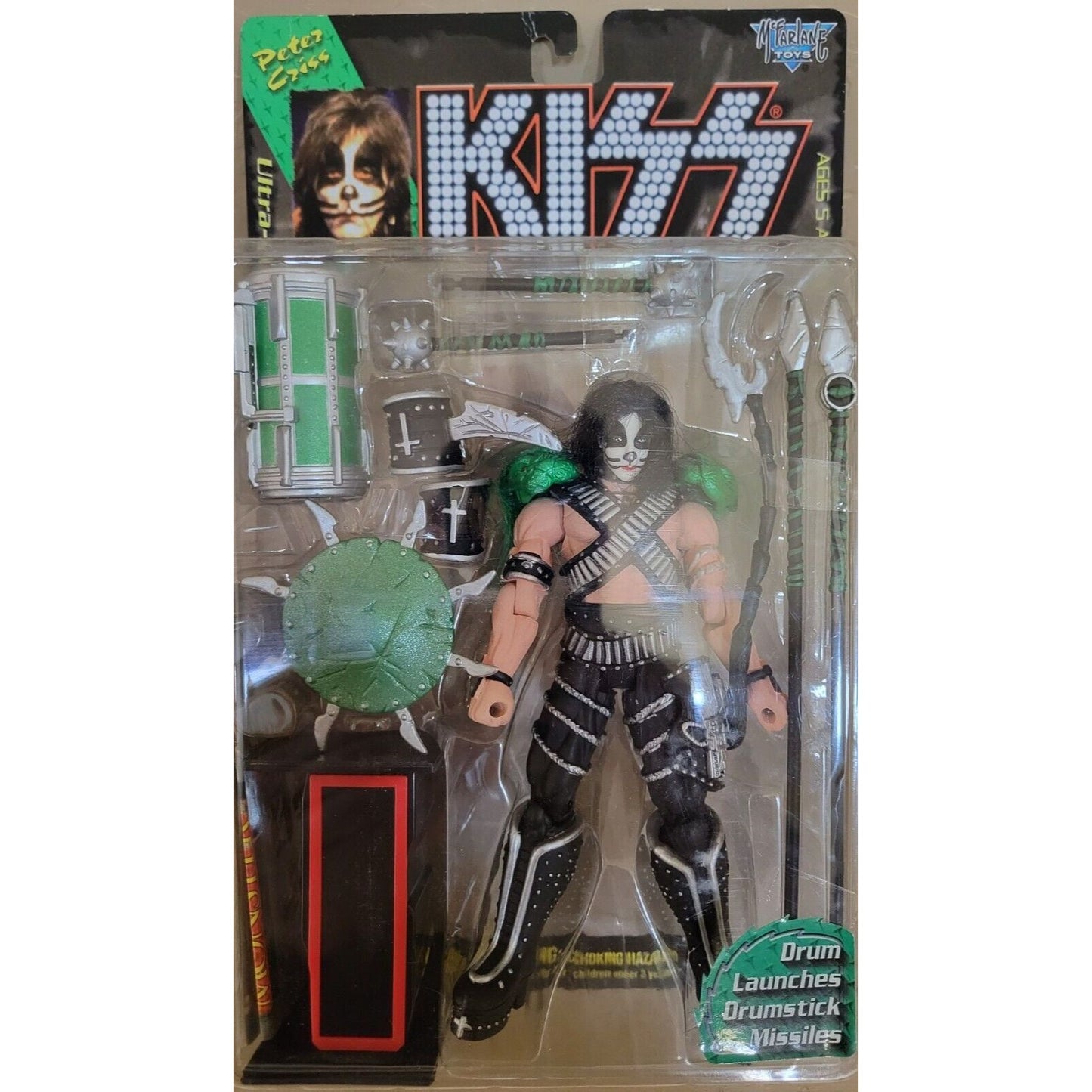 1997 KISS McFarlane Action Figures  ; Set of 5 ; Vintage