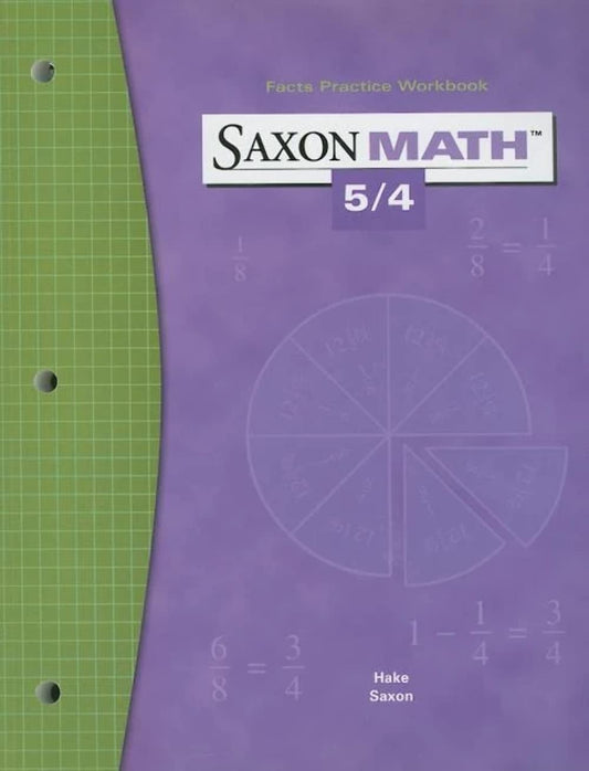 Fact Practice Workbook (Saxon Math 5/4)