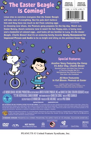 Peanuts: It's the Easter Beagle, Charlie Brown (DVD) (Deluxe Edition)