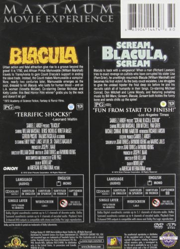 Blacula/Scream Blacula Scream