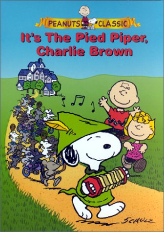 It's the Pied Piper, Charlie Brown [DVD] *Rare*