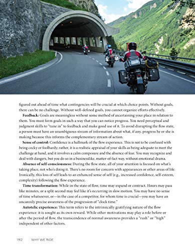 Why We Ride: A Psychologist Explains the Motorcyclist's Mind and the Love Affair Between Rider, Bike, and Road (CompanionHouse Books) In-Depth Explanation, Sports Psychology, and the State of Flow